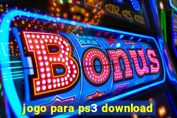 jogo para ps3 download