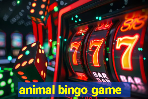 animal bingo game