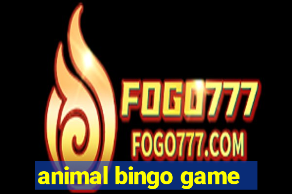 animal bingo game