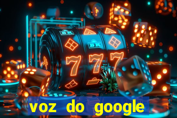 voz do google tradutor homem