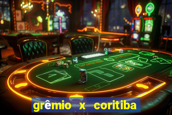 grêmio x coritiba ao vivo hd