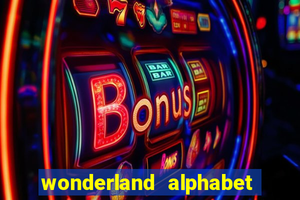 wonderland alphabet comic studio