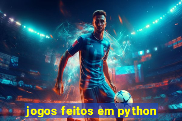 jogos feitos em python