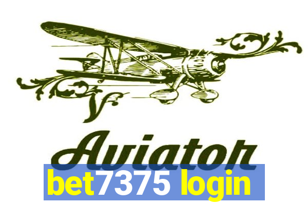 bet7375 login