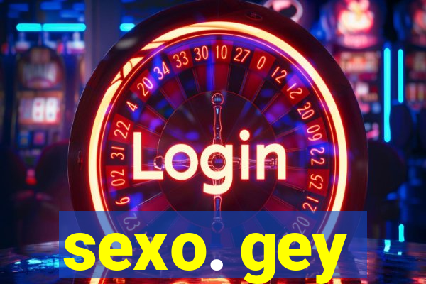 sexo. gey