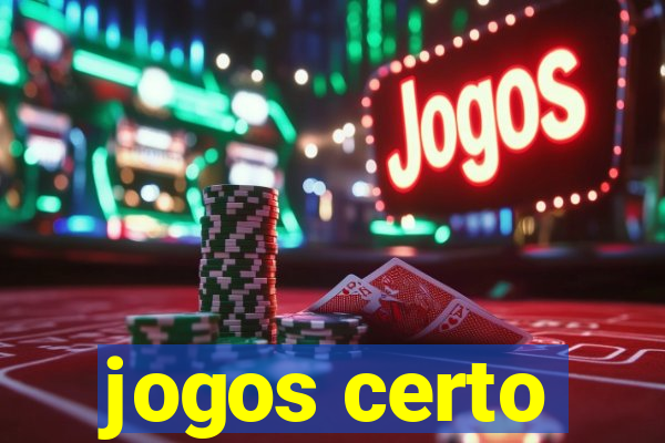 jogos certo