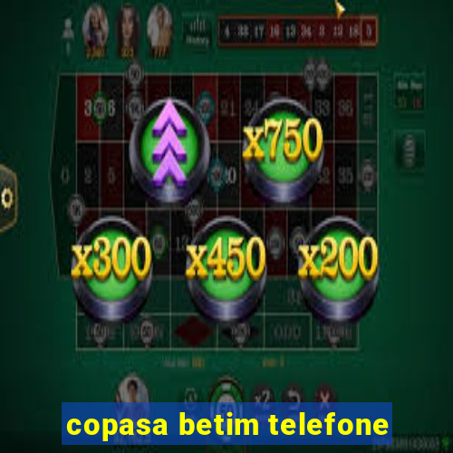 copasa betim telefone