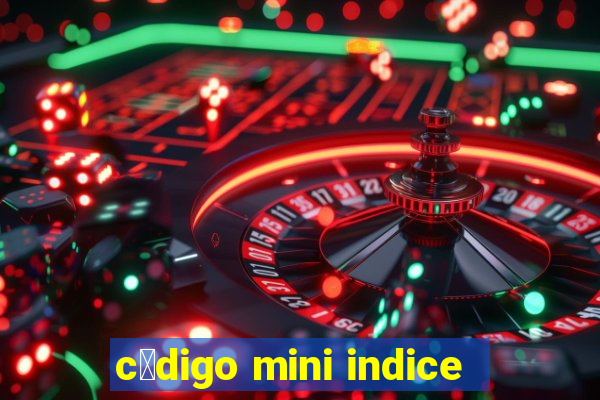 c贸digo mini indice