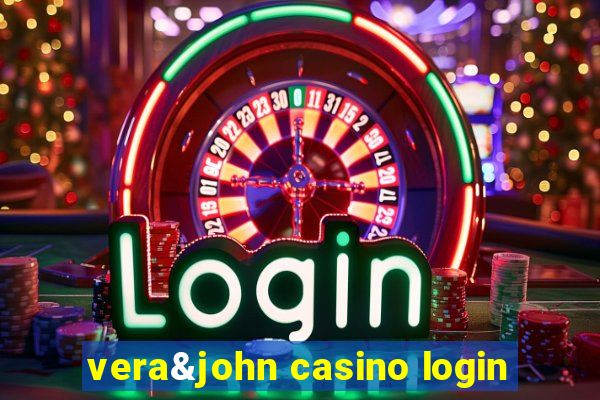 vera&john casino login