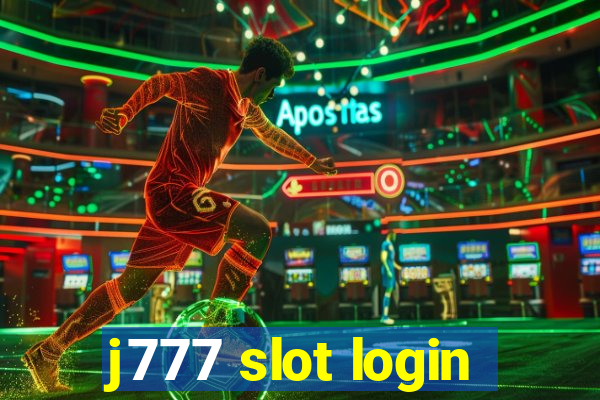 j777 slot login