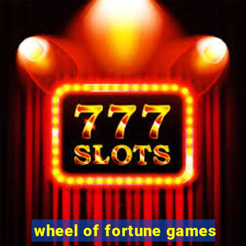 wheel of fortune games