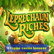 123spins casino bonuses