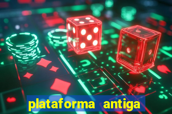 plataforma antiga de jogos