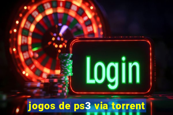 jogos de ps3 via torrent