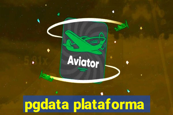 pgdata plataforma