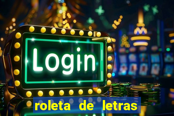 roleta de letras stop online