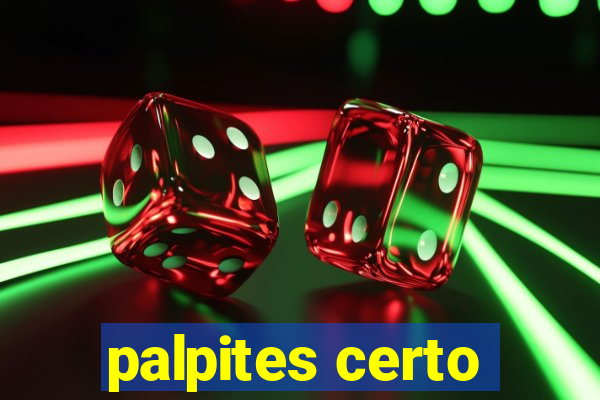 palpites certo