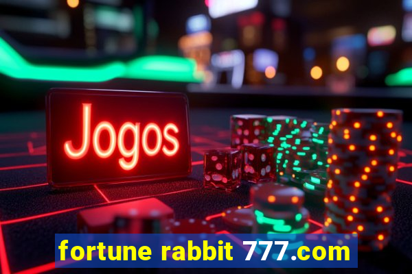 fortune rabbit 777.com