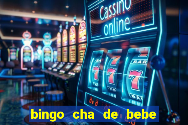 bingo cha de bebe cartelas para imprimir