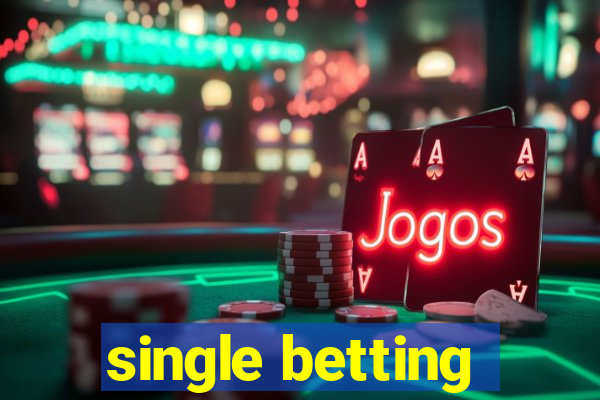 single betting