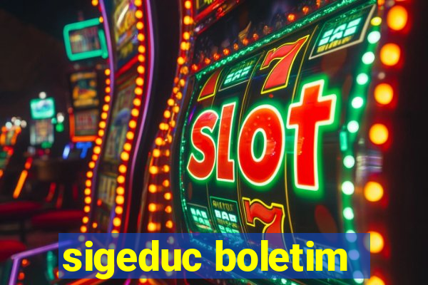 sigeduc boletim