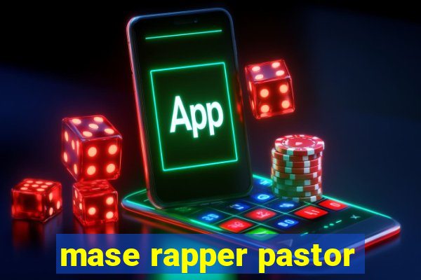 mase rapper pastor