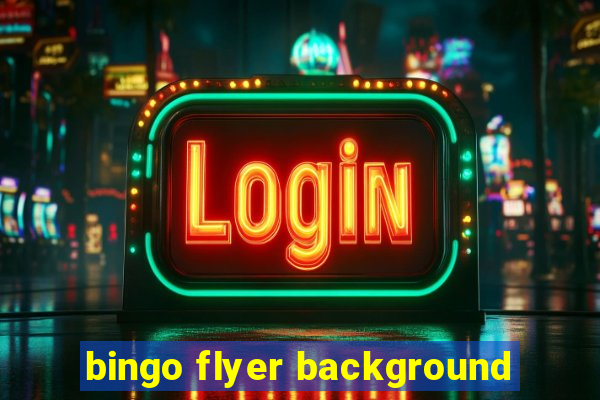 bingo flyer background