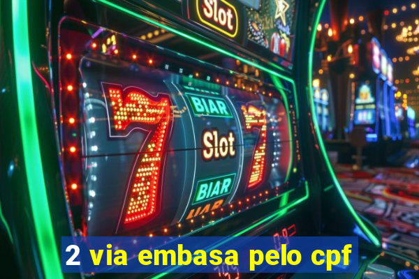 2 via embasa pelo cpf