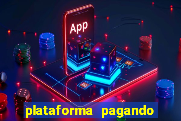 plataforma pagando bonus no cadastro