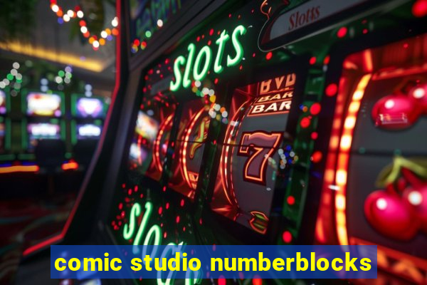 comic studio numberblocks