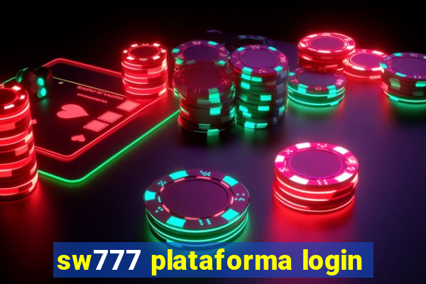 sw777 plataforma login