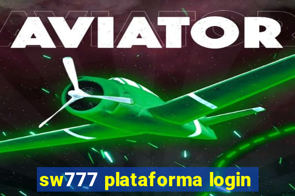 sw777 plataforma login