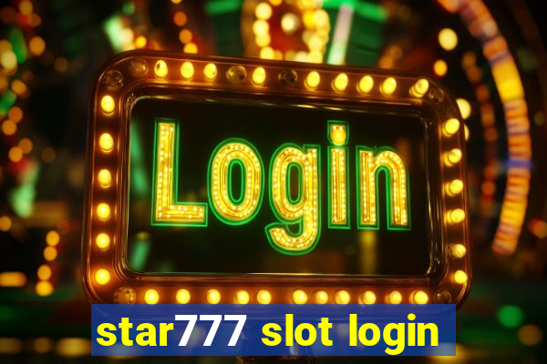 star777 slot login