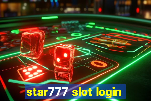 star777 slot login