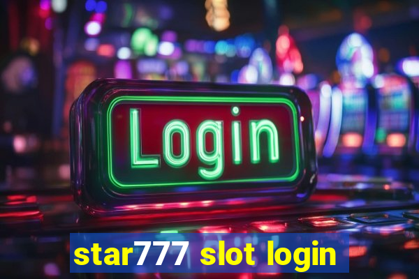 star777 slot login