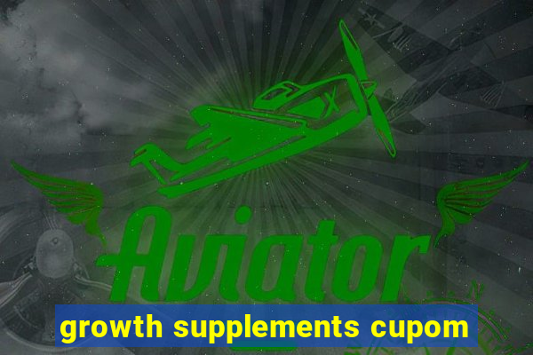 growth supplements cupom