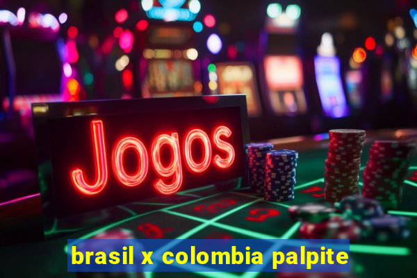 brasil x colombia palpite