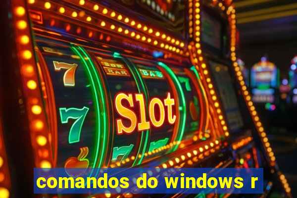 comandos do windows r