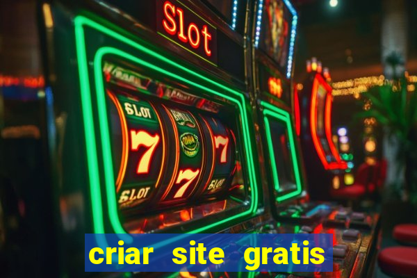 criar site gratis de jogos