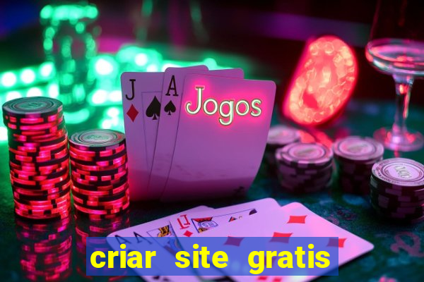 criar site gratis de jogos