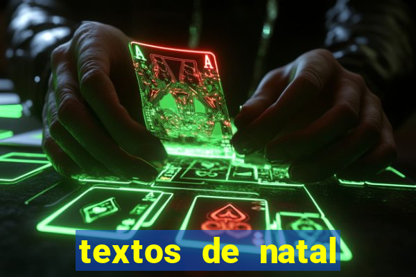 textos de natal para imprimir