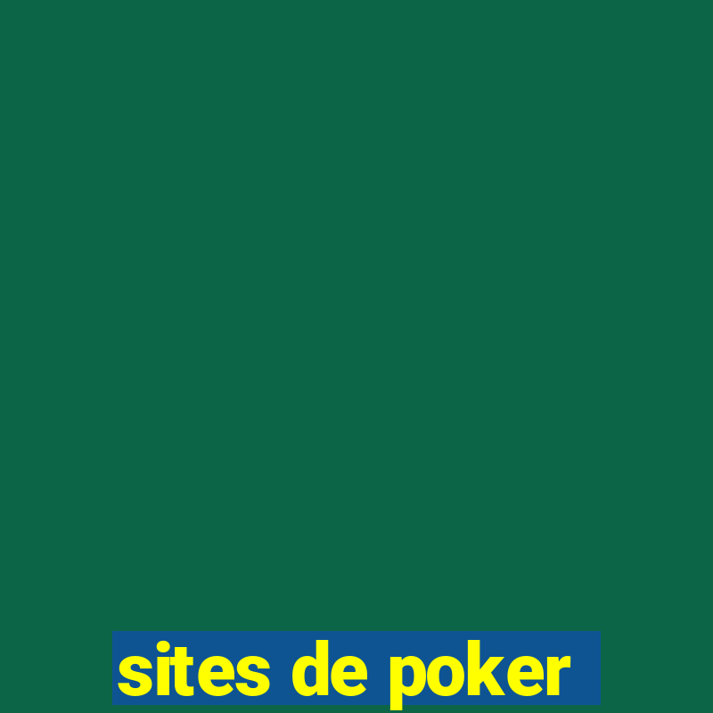 sites de poker