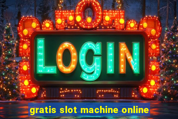 gratis slot machine online