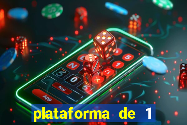 plataforma de 1 real fortune tiger