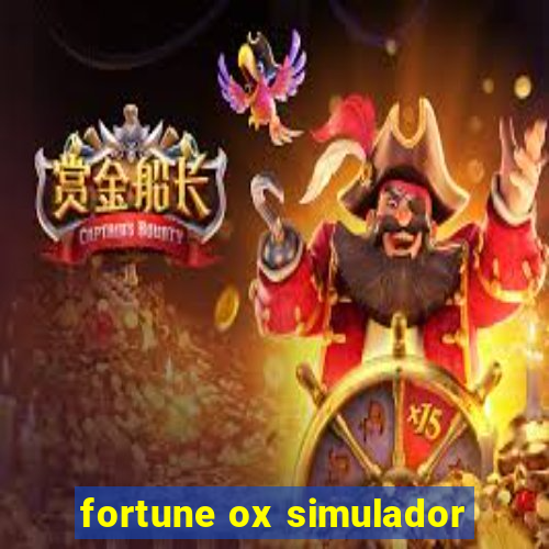 fortune ox simulador