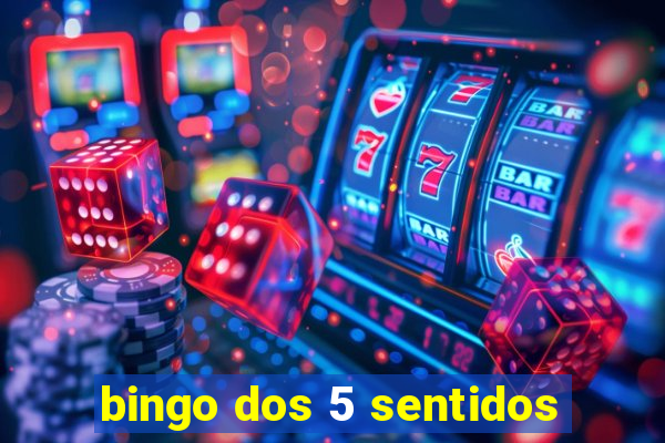 bingo dos 5 sentidos