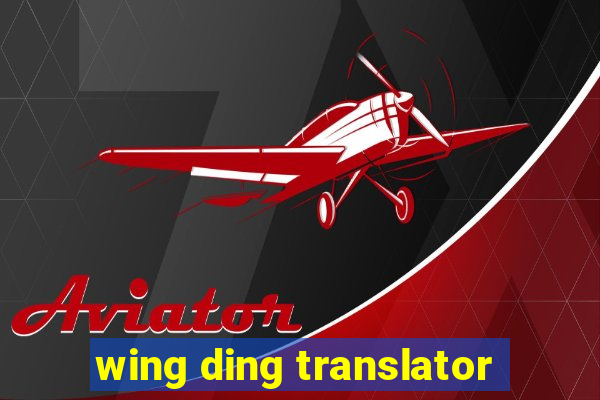 wing ding translator