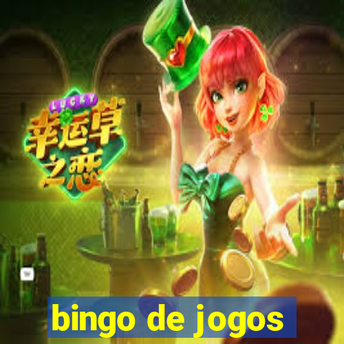 bingo de jogos