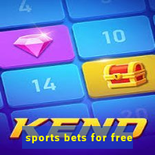 sports bets for free