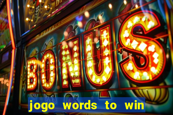 jogo words to win paga mesmo